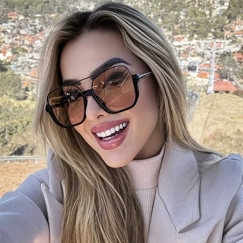 Designer Sunglasses - New Vintage Oversized Sunglasses Fashion Men