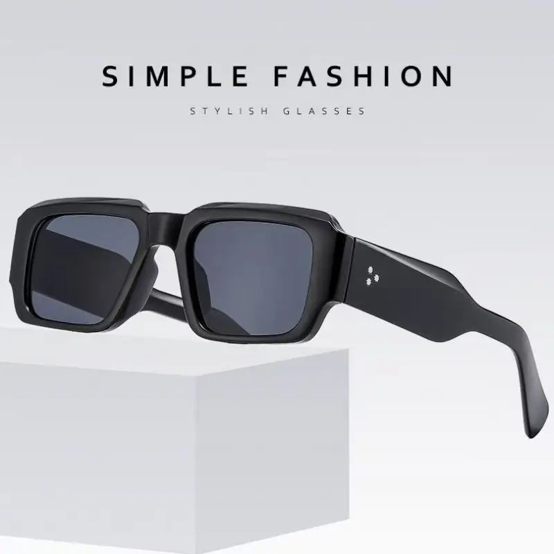 New Brand Rectangle Sunglasses - Designer Sunglasses ulasan dan harga