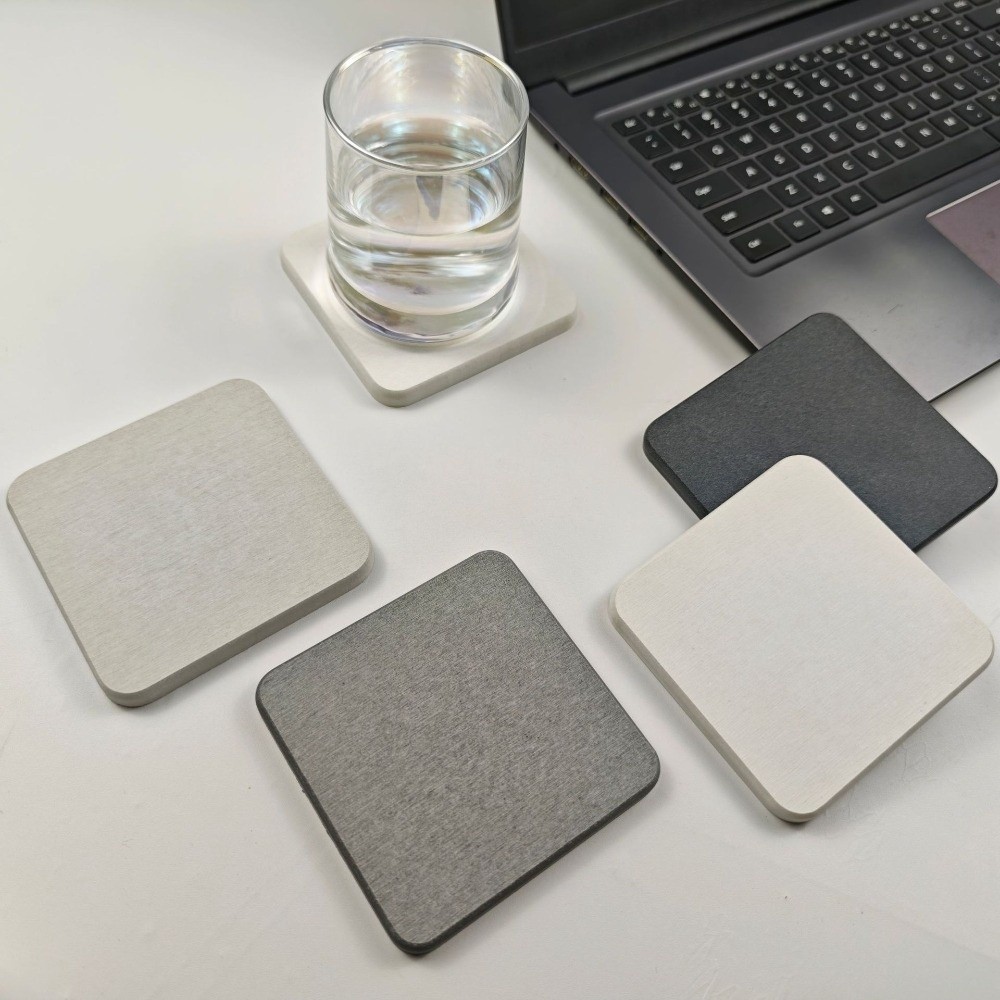 New Quick Drying Diatomite Coa - Marble Coaster Set ulasan dan harga
