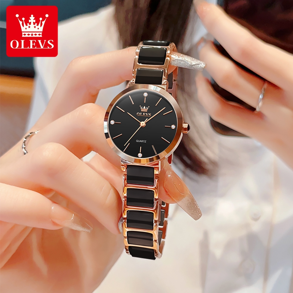 OLEVS Women Watch 5877 Luxury  - Luxury Gift Set ulasan dan harga