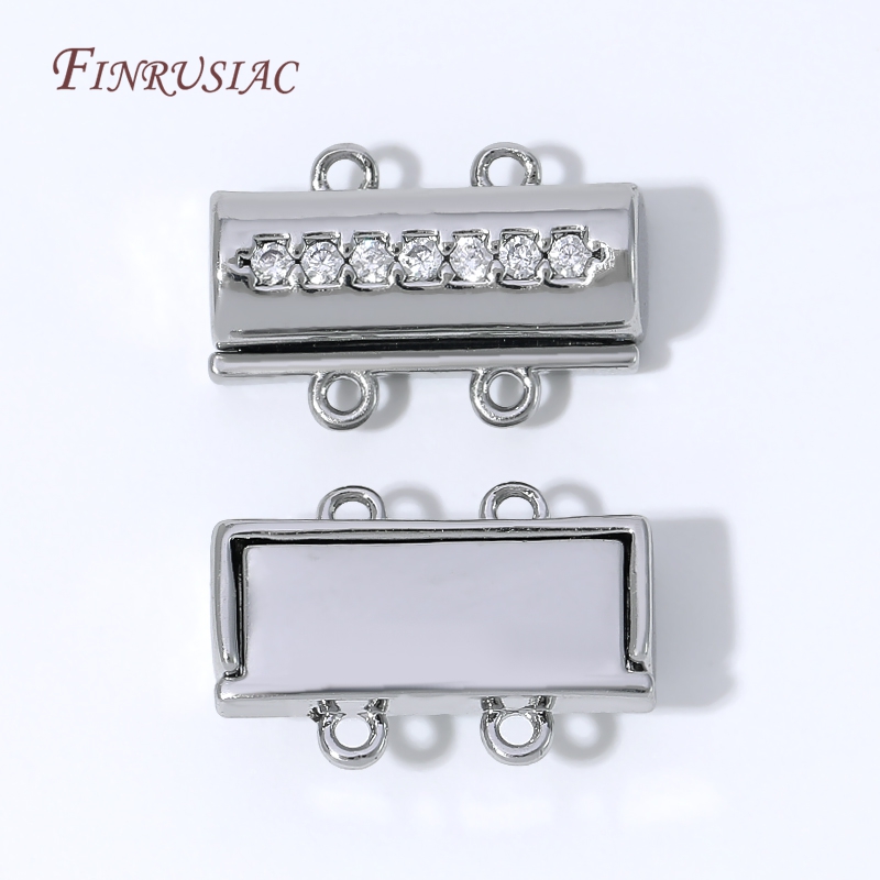 Magnetic Necklace Clasp 18K Go - Gold Plated Jewelry ulasan dan harga