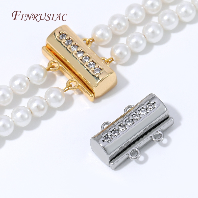 Magnetic Necklace Clasp 18K Go - Gold Plated Jewelry ulasan dan harga