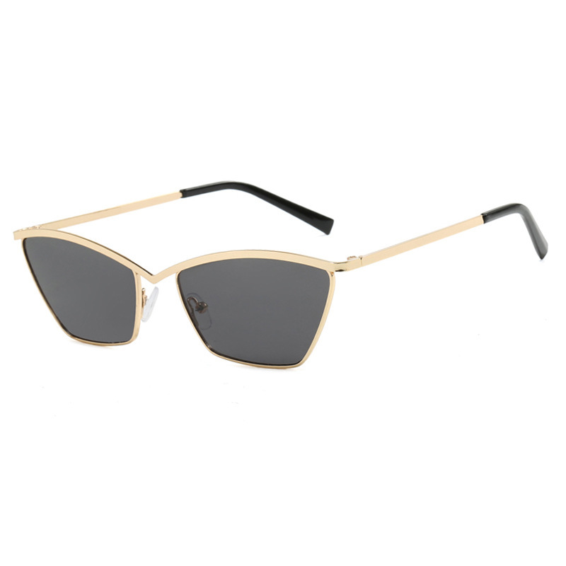 New Metal Cat's Eye Fashion Re - Sunglasses Uv400 ulasan dan harga