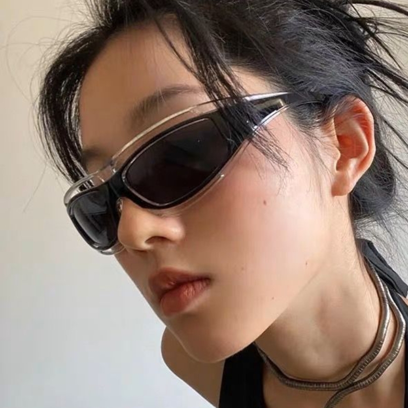 Cat eye Glasses Punk Style Wom - Sunglasses Uv400 ulasan dan harga
