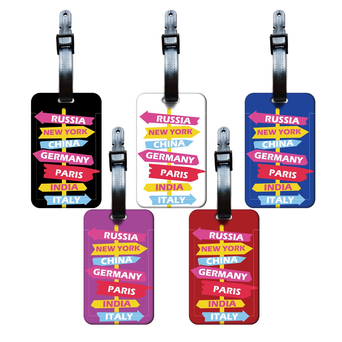 Creative Road Sign Indication  - Travel Luggage Set ulasan dan harga