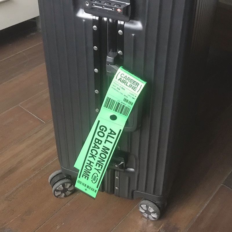 Luggage Tags for Suitcases, NO - Travel Luggage Set ulasan dan harga