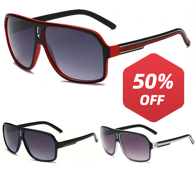 Large curved retro style fashi - Sunglasses Uv400 ulasan dan harga